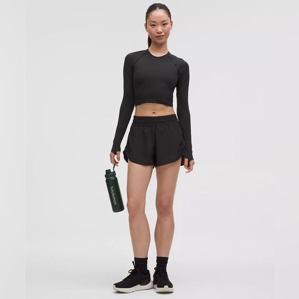 Lululemon Track That High-Rise Lined Short 3"